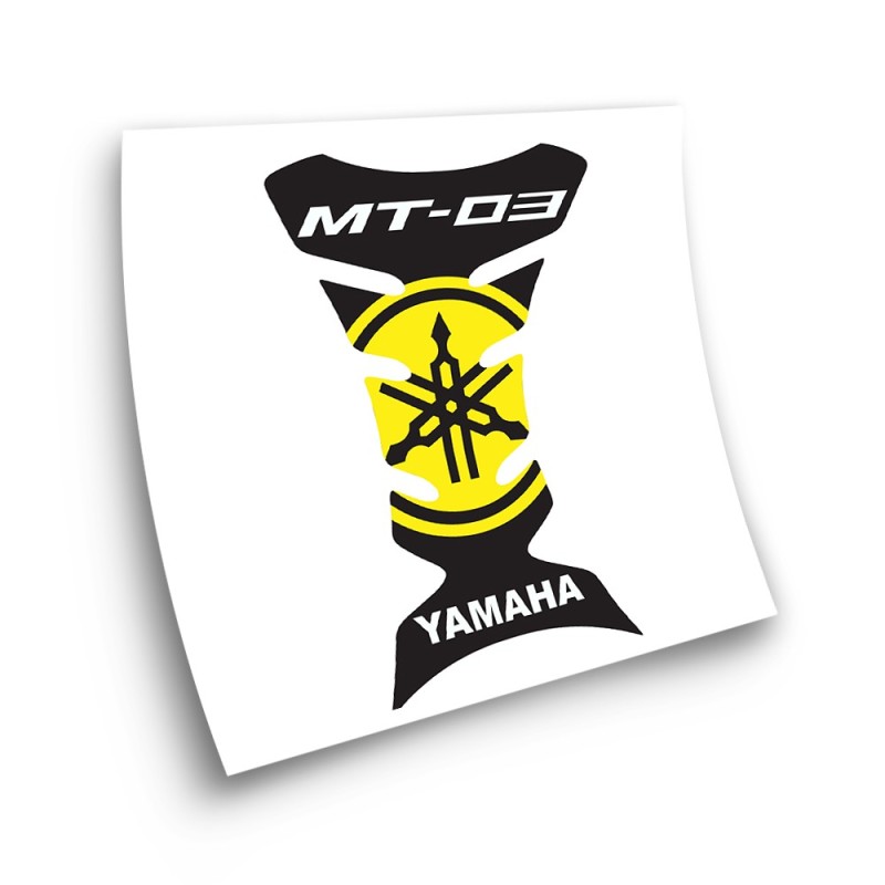 Naklejki na motocyklowy ochraniacz zbiornika Yamaha MT 03 - Star Sam