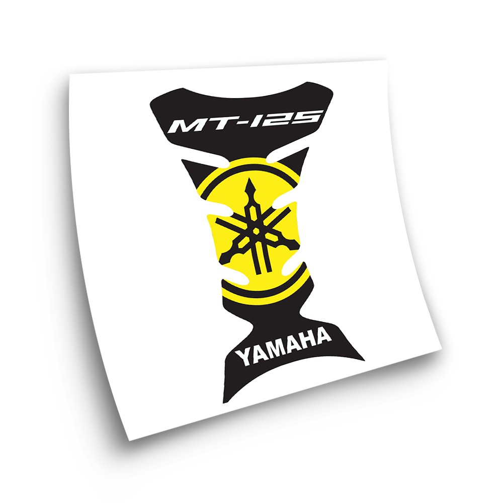 Yamaha MT 125 Tank Protector Motorbike Stickers  - Star Sam