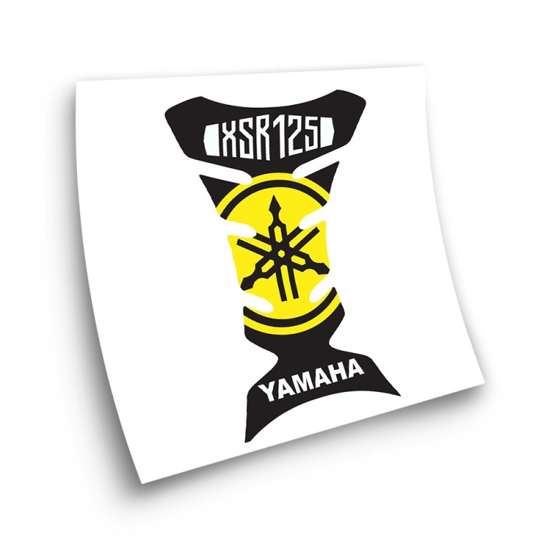 Yamaha XSR 125 Tank Protector Motorbike Stickers - Star Sam