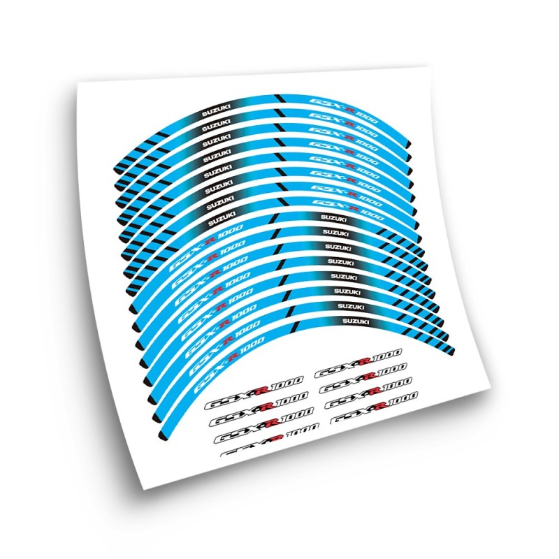 Suzuki GSXR 1000 Mod3 Farbe wahlen Motorrad Aufkleber - Star Sam