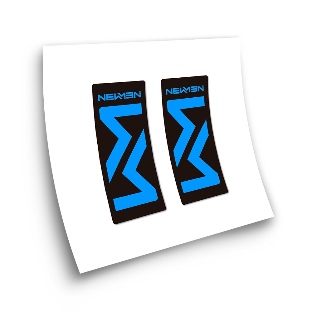 Stickers Pour Moyeux de Velo Newmen Evolution SL - Star Sam