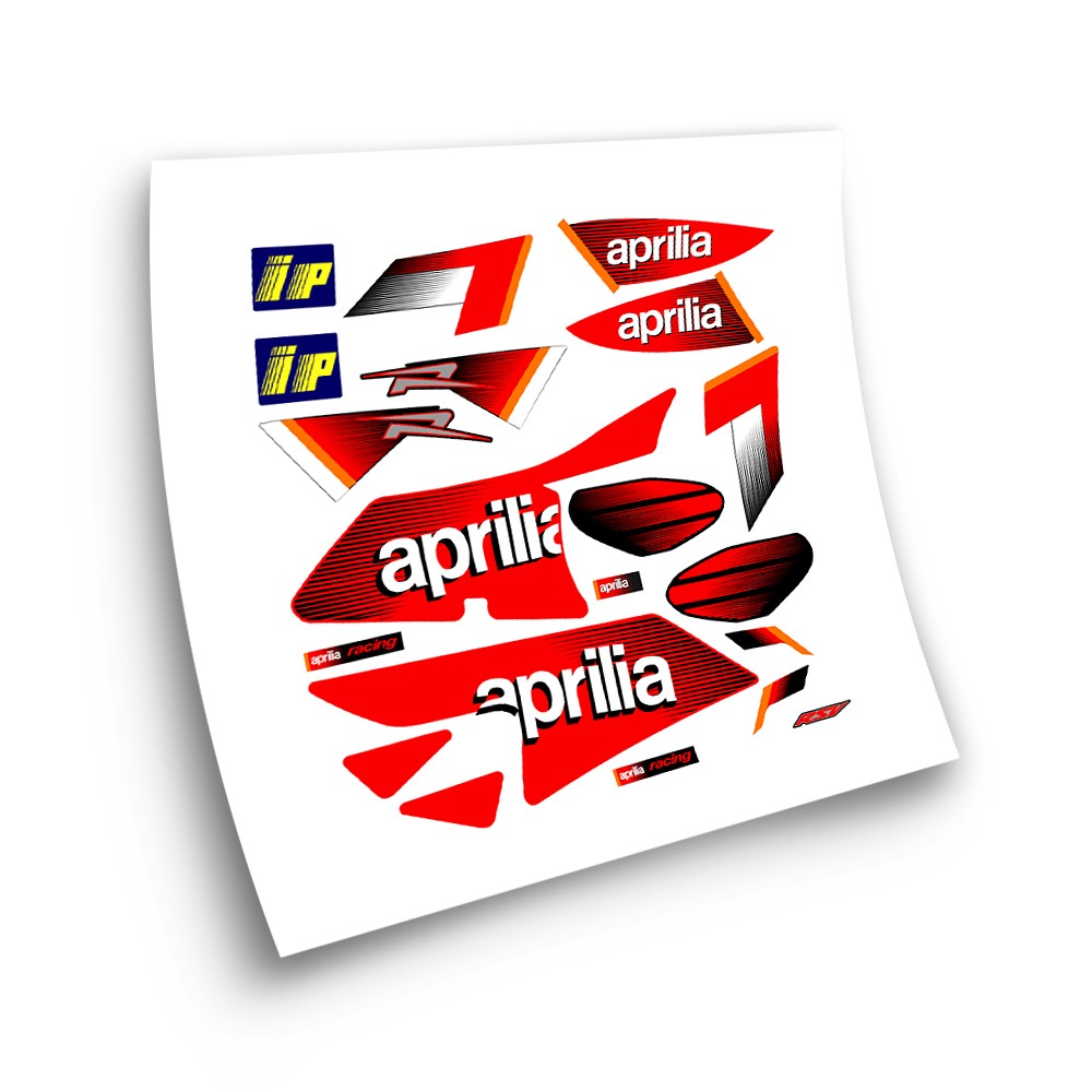 Dekor Aprilia Racing Aufkleber Verkleidung, rechts, 2H001561 für
