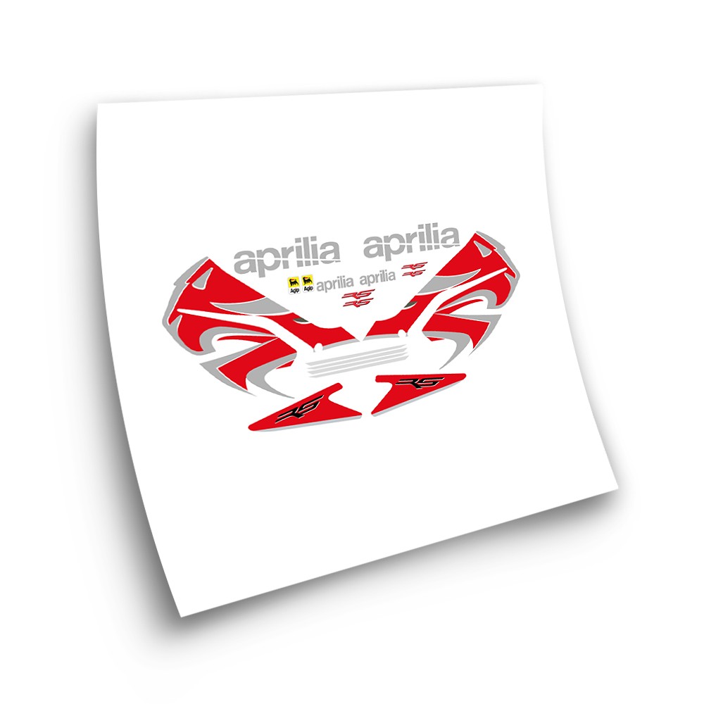 Aprilia RS 50 125 Motorbike Stickers  Year 2008 - Star Sam