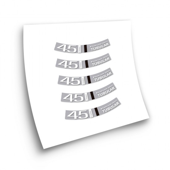 Stickers Pour Jantes de Velo Speedsix Evo 45 Tubular 45mm - Star Sam