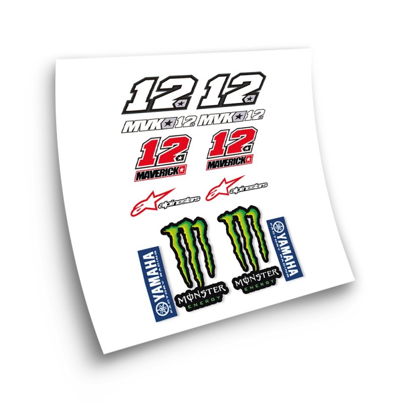 Moto GP Maverick Viñales sticker kit