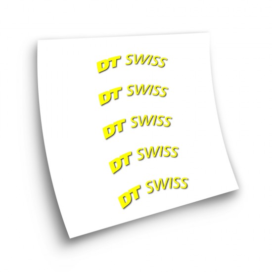Stickers Pour Jantes de Velo DT Swiss 5uds 50mm - Star Sam