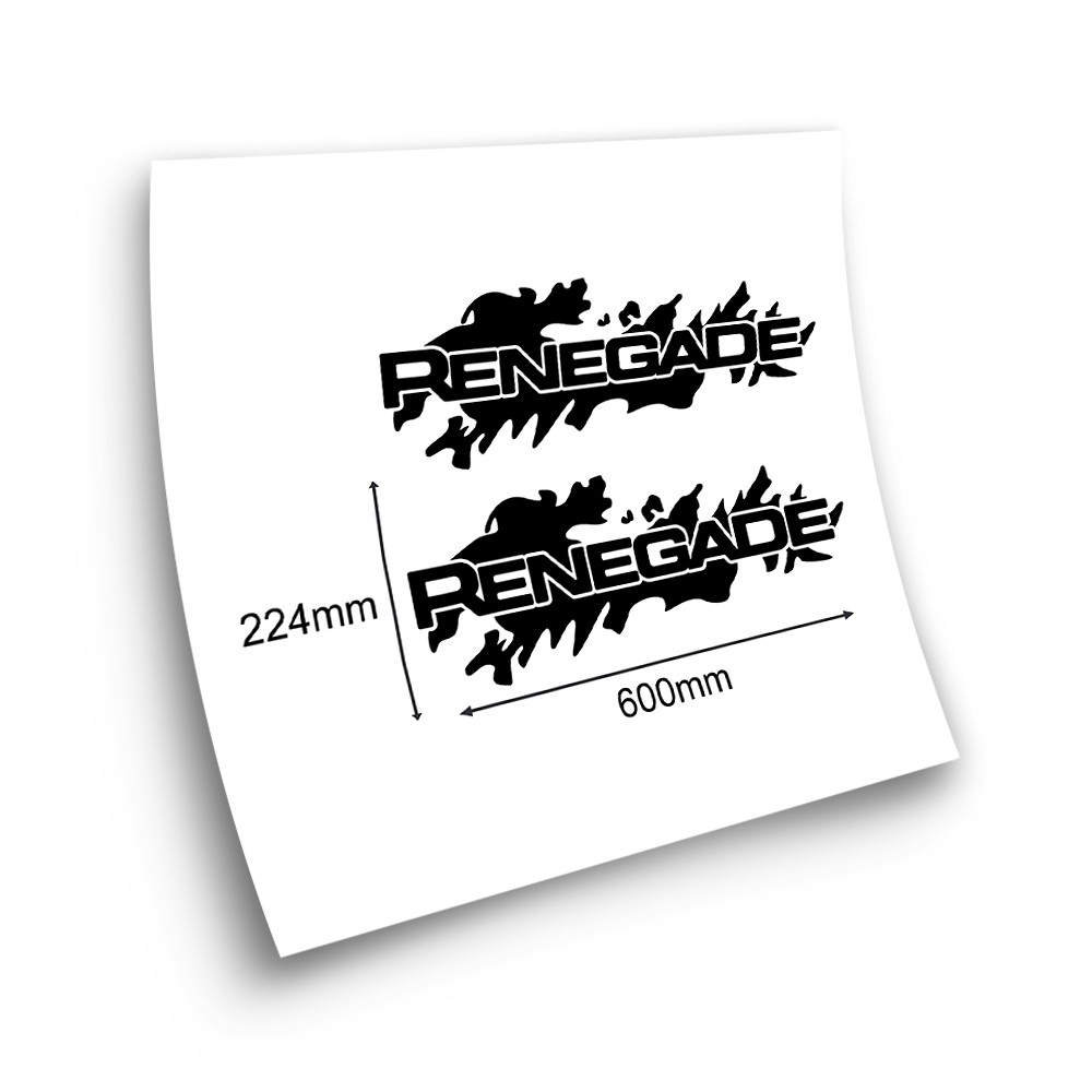 Renegade Sticker Mod.2 Black