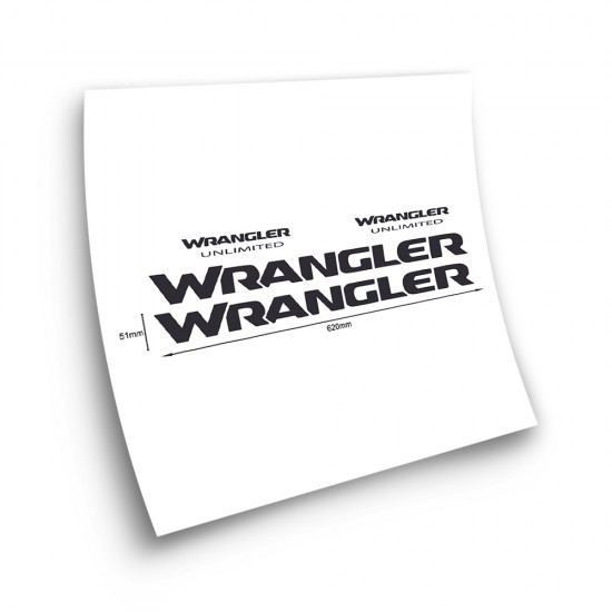 Autocollants de voiture Wrangler Unlimited mentholés