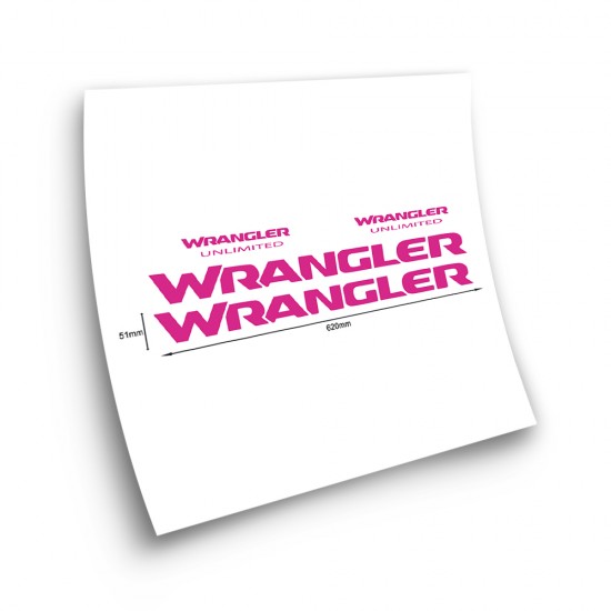 Adesivi per auto Wrangler Unlimited alla menta