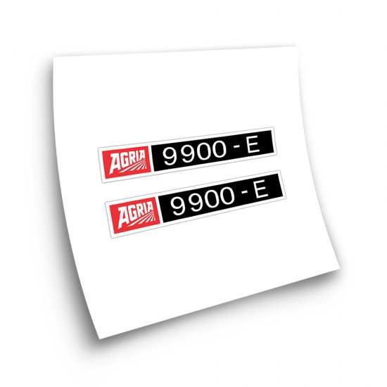 Stickers voor trekkers Agria Model 9900-E - Star Sam