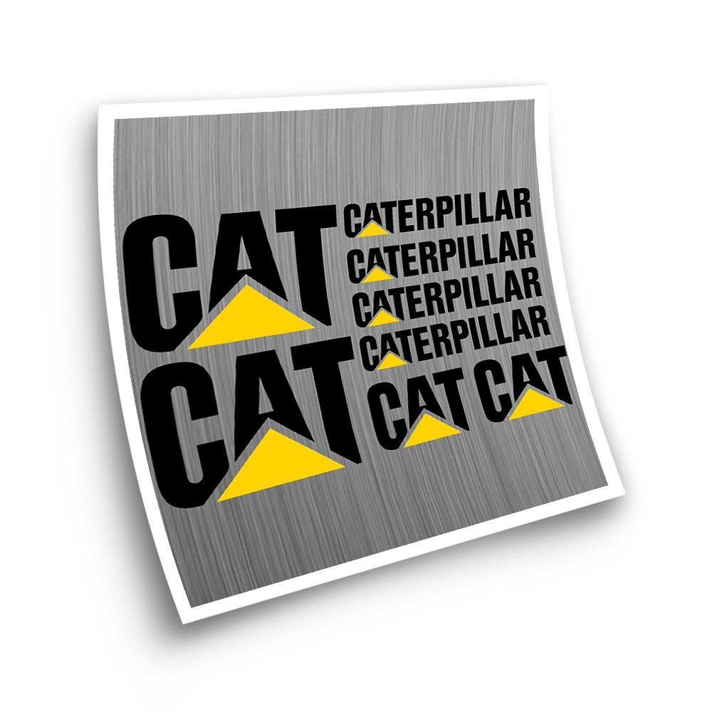 Stickers Voor Trekkers Caterpillar CAT Graafmachines - Star Sam