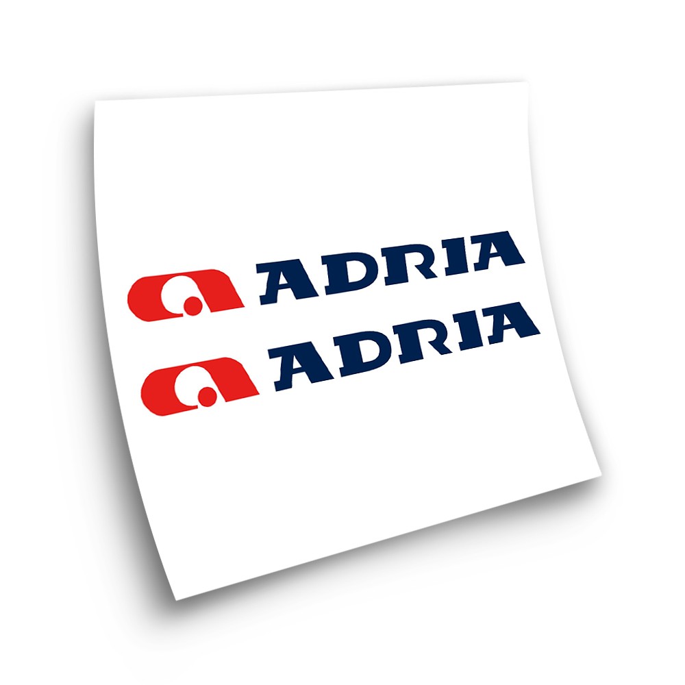 Adesivi Autocaravaners Camper Adria Set 2 stickers - Star Sam