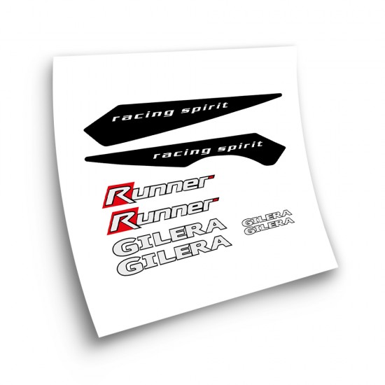 Motor Scooter Stickers Gilera Kit Runner 2 - Star Sam