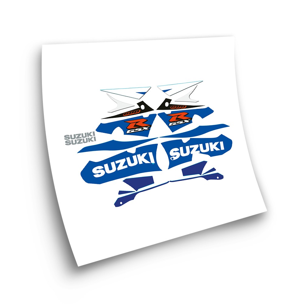 Autocollants Pour Motos de Sport  Suzuki GSXR 600 2003 - Star Sam