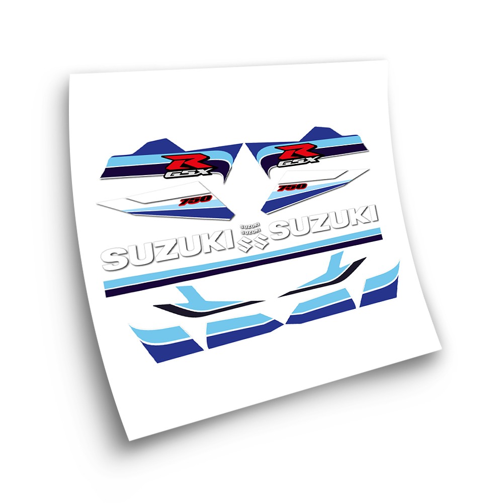 Moto Stickers Suzuki GSXR 750 20e verjaardag Jaar 2005 - Ster Sam