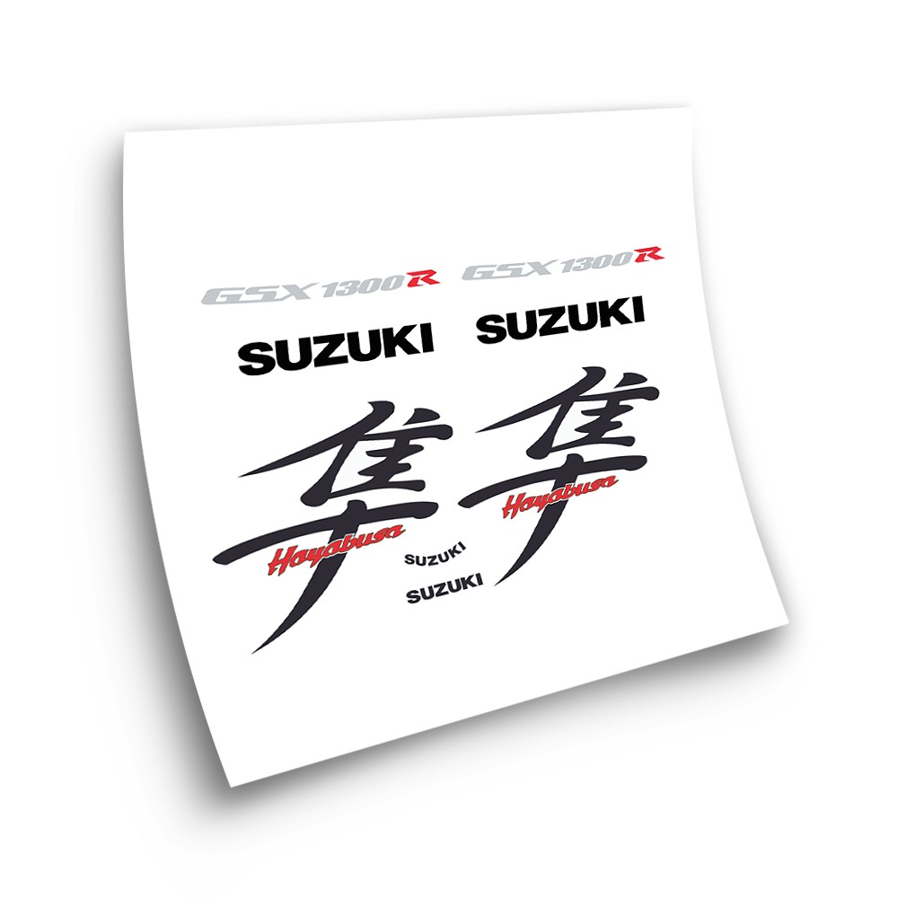 Stickers Moto Suzuki Hayabusa 1300R Jaar 2001 Blauw - Star Sam