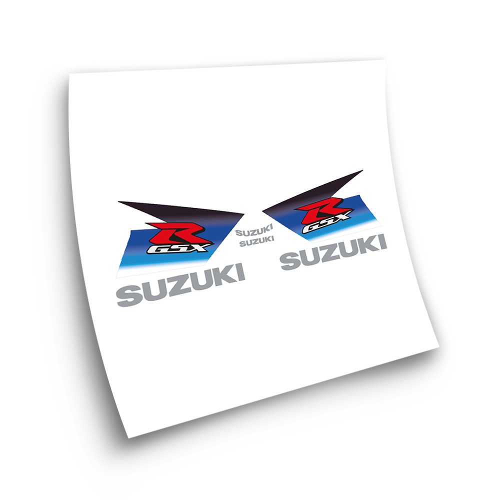 Suzuki White GSXR 1000 Motorbike Stickers Year 2010 - Star Sam