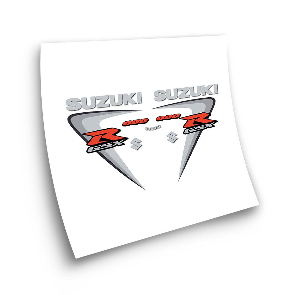 Suzuki GSXR 600 K6 Motorbike Stickers Year 2006 Silver - Star Sam