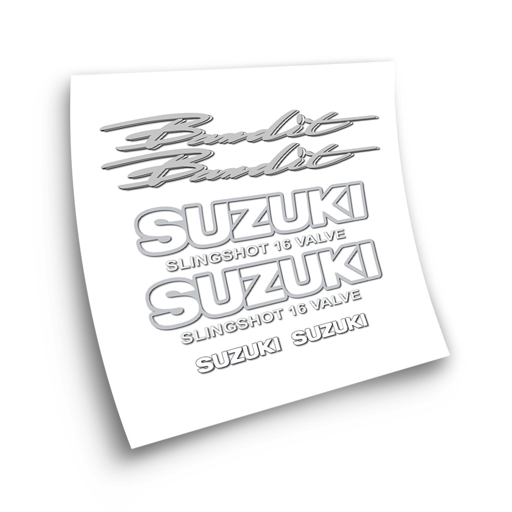 Suzuki GSF 400 Bandit Motorbike Stickers 1994 Black - Star Sam