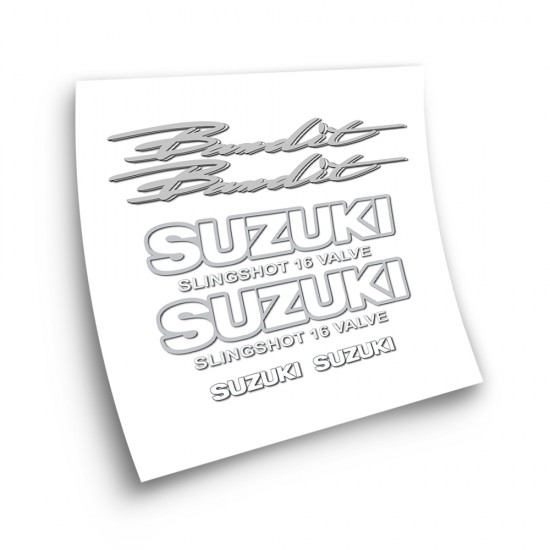 Stickers Moto Suzuki GSF 400 Bandit Jaar 1994 Zwart - Star Sam