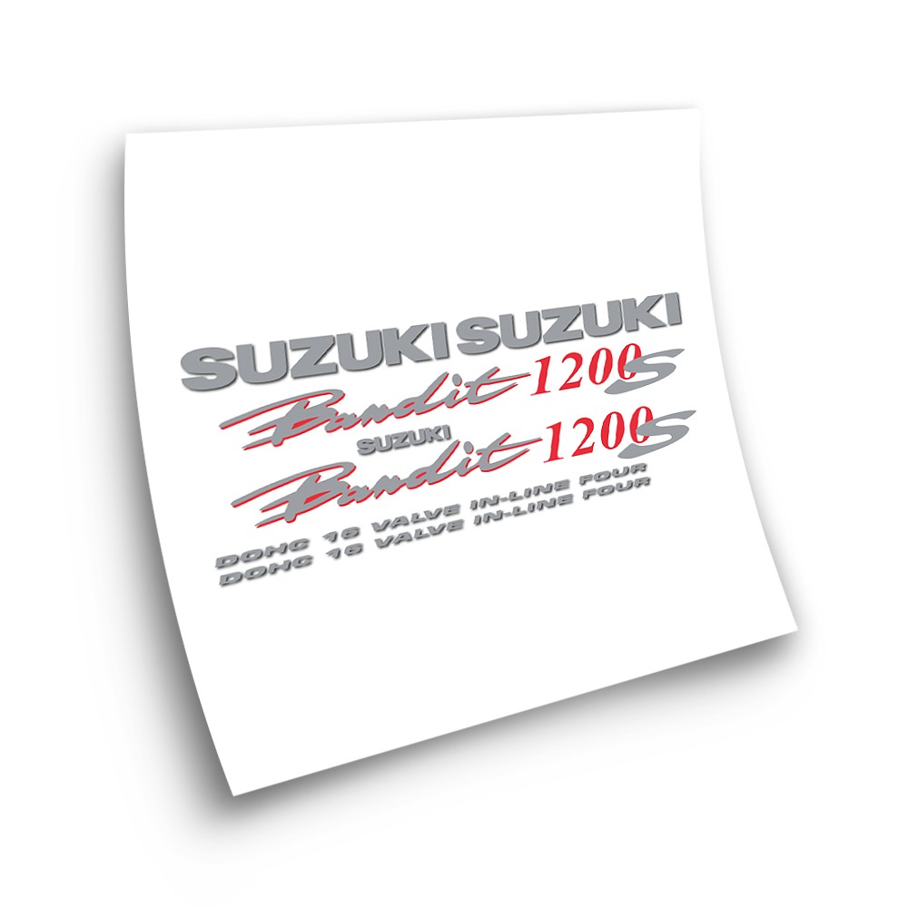 Suzuki GSF 1200S Bandit Motorbike Stickers 2003 Blue - Star Sam