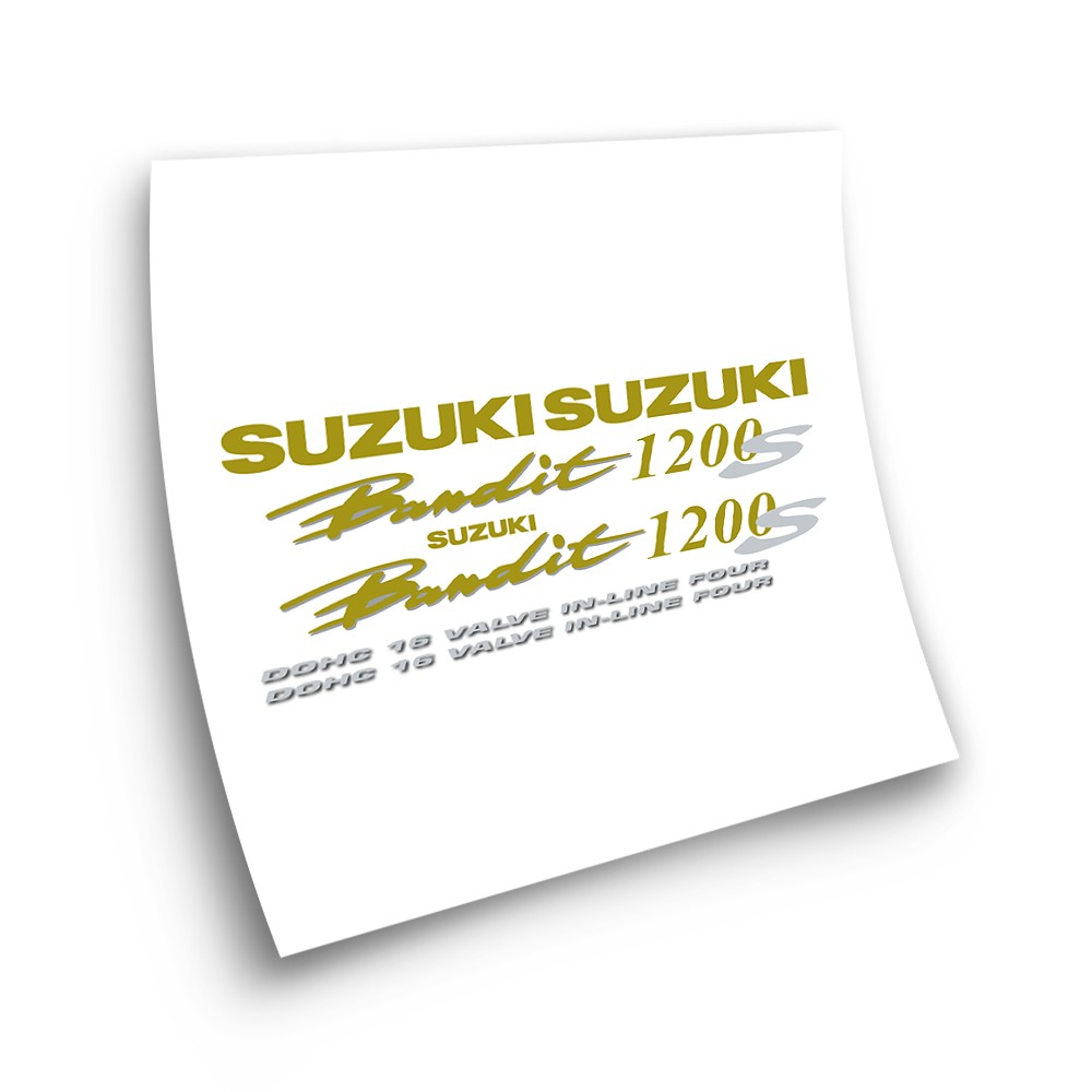 Adesivi Moto Suzuki GSF 1200S Bandit 2003 a 2005 Verde - Star Sam