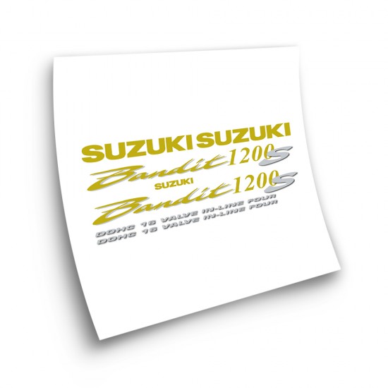 Αυτοκόλλητα Moto Suzuki GSF 1200S Bandit 2001 έως 2002 πράσινο - Star Sam