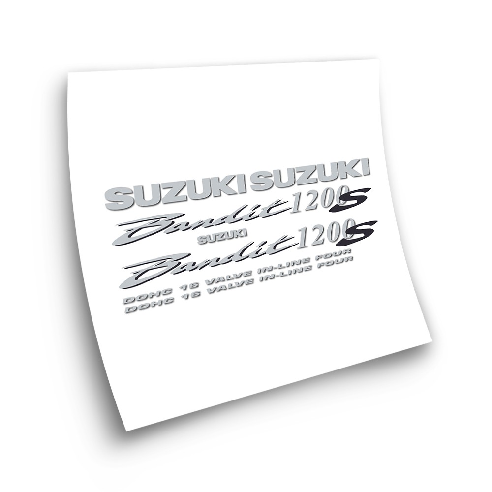Moto Stickers Suzuki GSF 1200S Bandit 2001 tot 2002 Rood - Star Sam