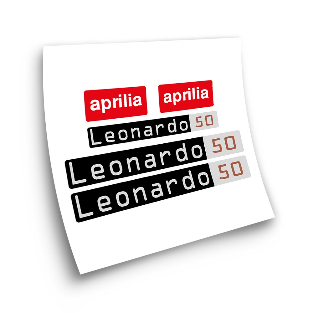 Naklejki na skuter Aprilia Model Leonardo 50 - Star Sam