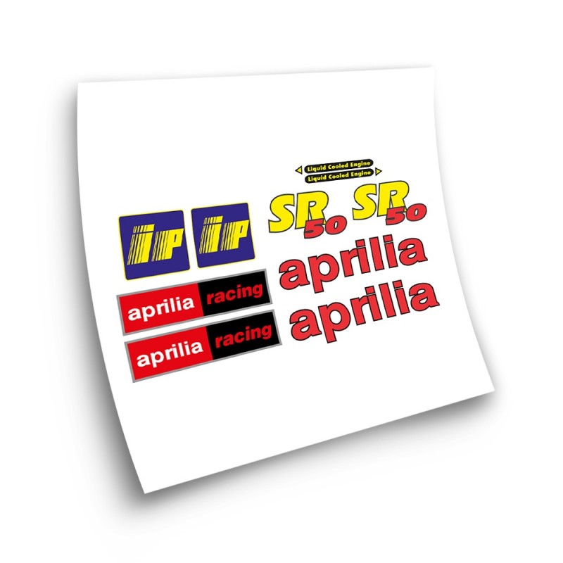 Motorbike Stickers Scooter Aprilia Model SR 50 LC - Star Sam