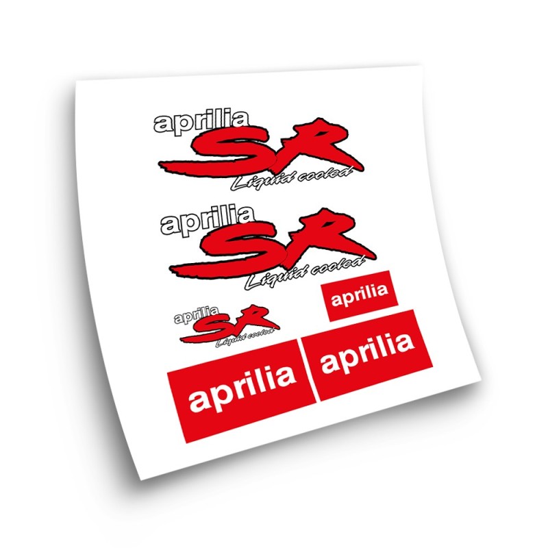 Motorbike Stickers Scooter Aprilia SR 50 Liquid Cooled - Star Sam