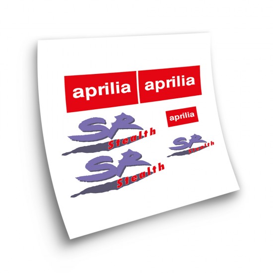 Stickers Voor Scooter Scooter Aprilia SR 50 Stealth - Star Sam