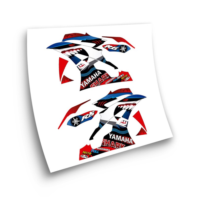 Yamaha YZF R6 KPS Shark Motorbike Stickers Year 2006 - Star Sam