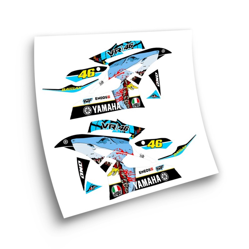 Yamaha R6 Rossi Tiburon Motorbike Stickers Year 2006 - Star Sam