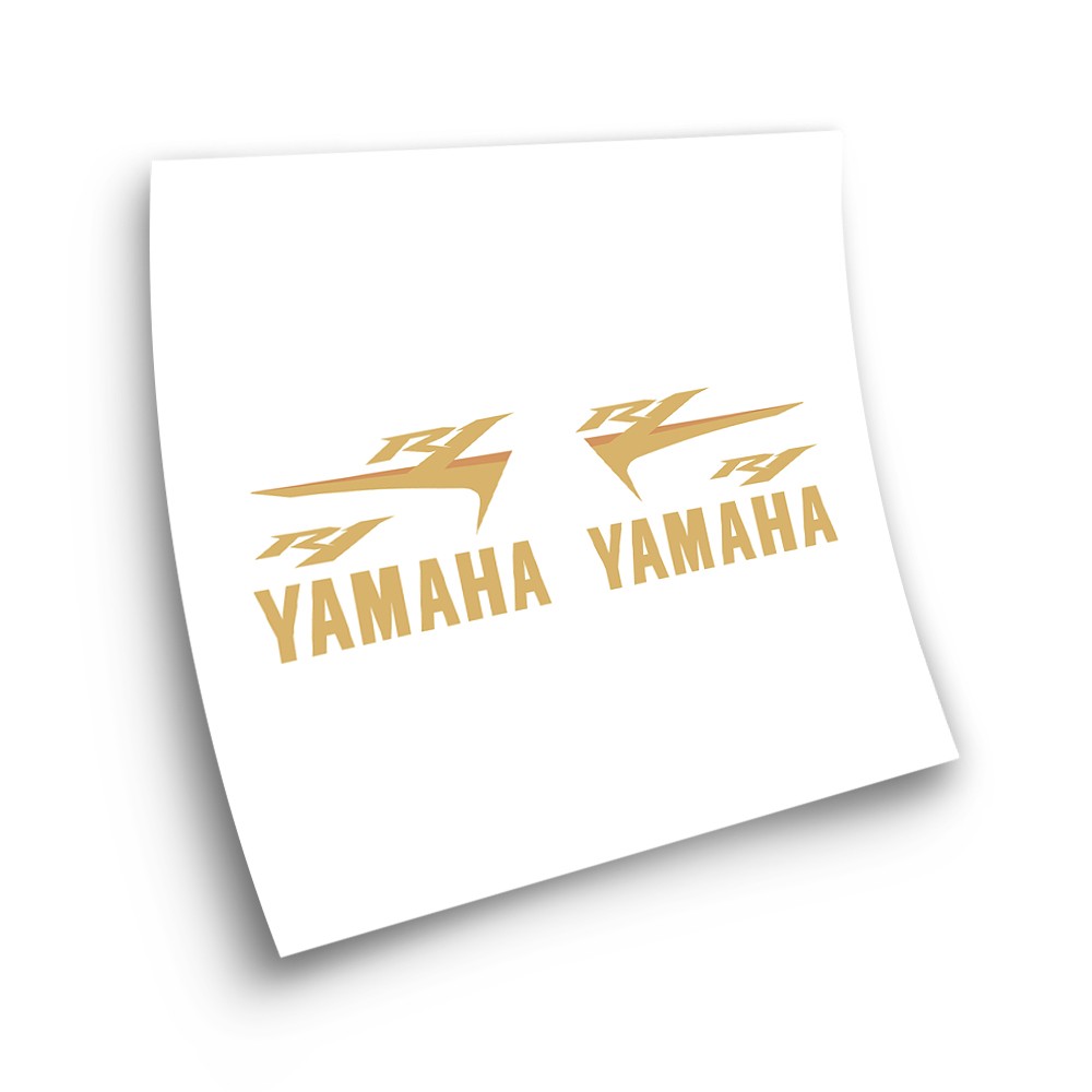 Yamaha R1 Motorbike Stickers Year 2008 Black Colour - Star Sam
