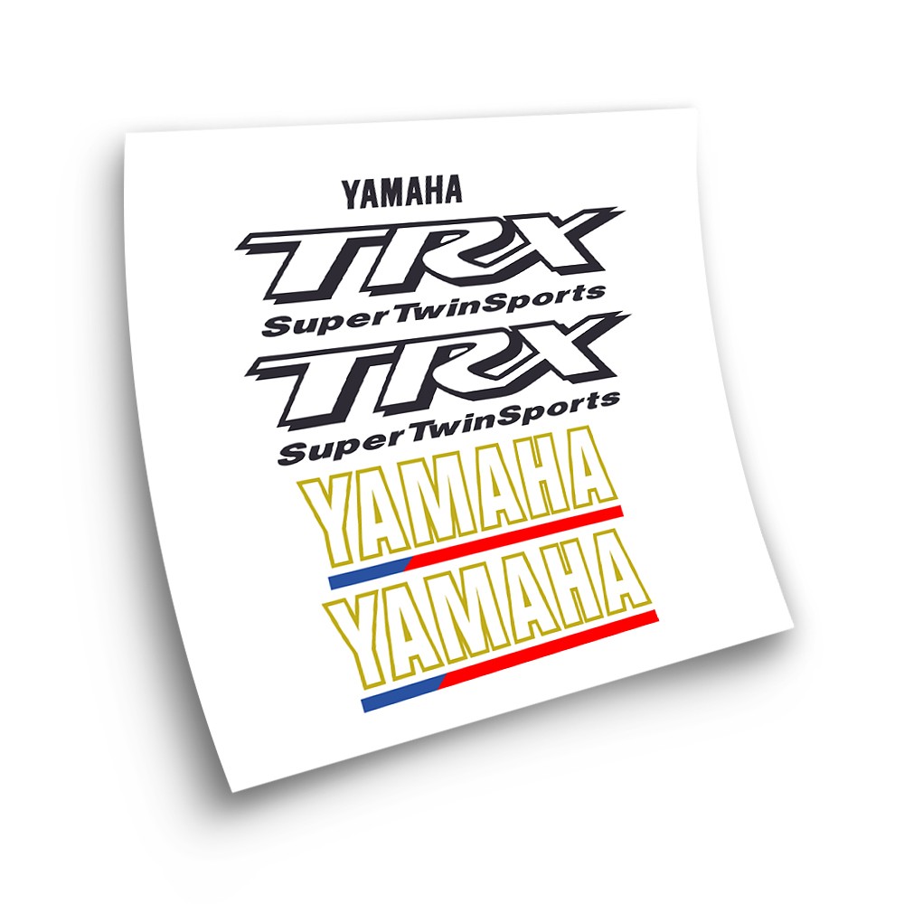 Yamaha TRX 850 Motorbike Stickers White Colour - Star Sam