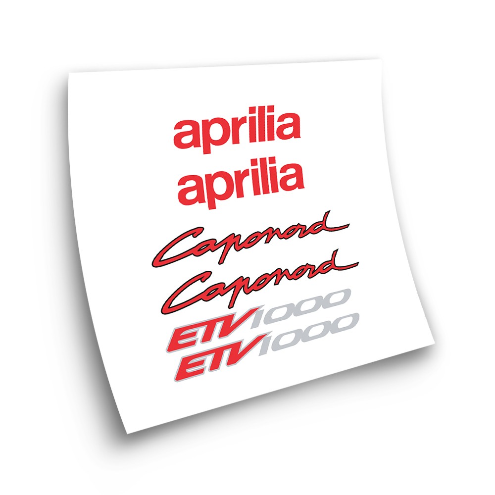 Αυτοκόλλητα Moto Aprilia Caponord ETV 1000 Έτος 2004 Μαύρο - Star Sam