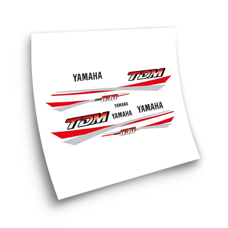 Naklejki na motocykle Yamaha TDM 850 Rok 1994 Szary - Star Sam