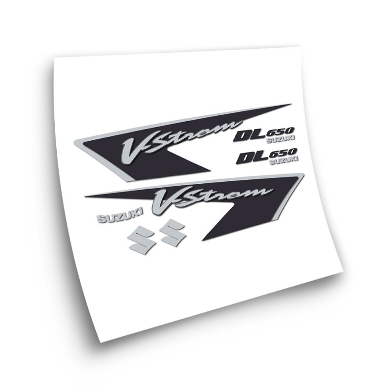 Stickers Moto Suzuki V-Strom dl 650 Ano 2008 Vermelho - Star Sam