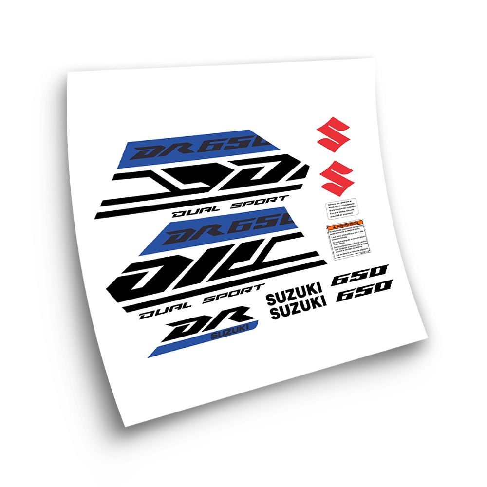 Suzuki DR 650 Dual Sport Motorrad Aufkleber Jahr 2020 - Star Sam