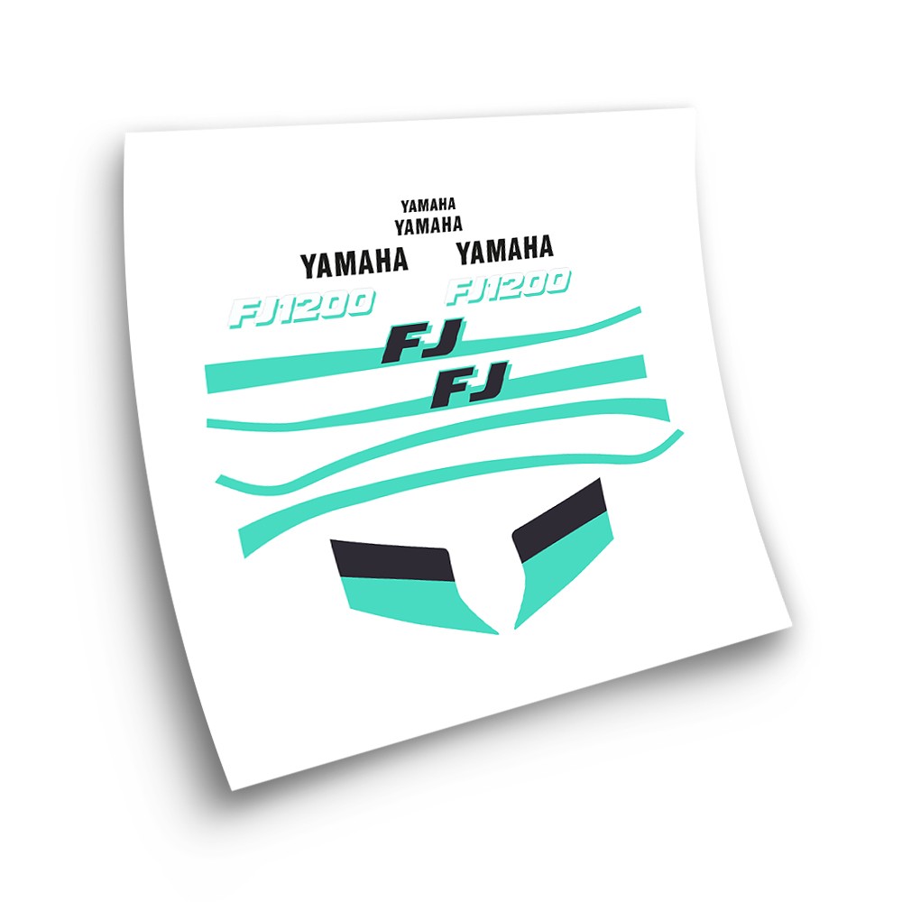 Yamaha FJ 1200 Motorbike Stickers  Year 1990-1991 - Star Sam
