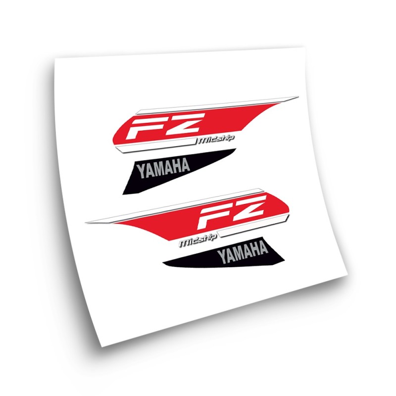 Yamaha FZ 16 Black Colour  Motorbike Stickers - Star Sam