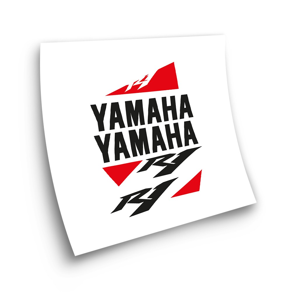 Yamaha YZF R1 Motorrad Aufkleber Jahr 2010 Weiss - Star Sam