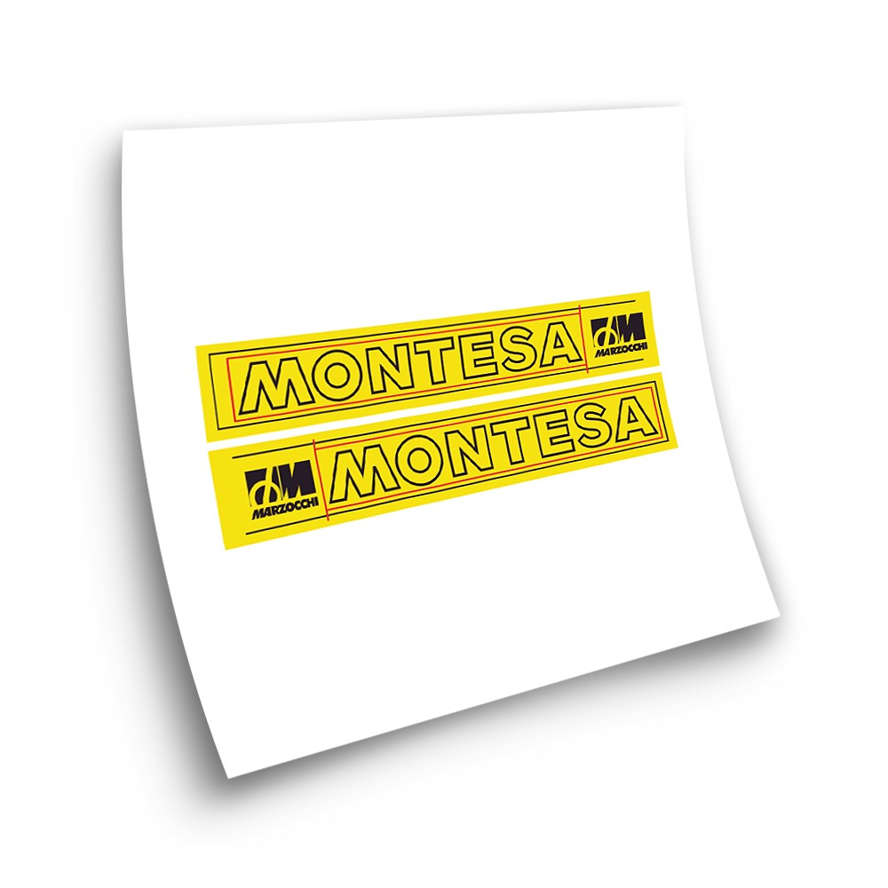 Adesivi Per Moto Montesa Marzocchi Stickers Forcella - Star Sam