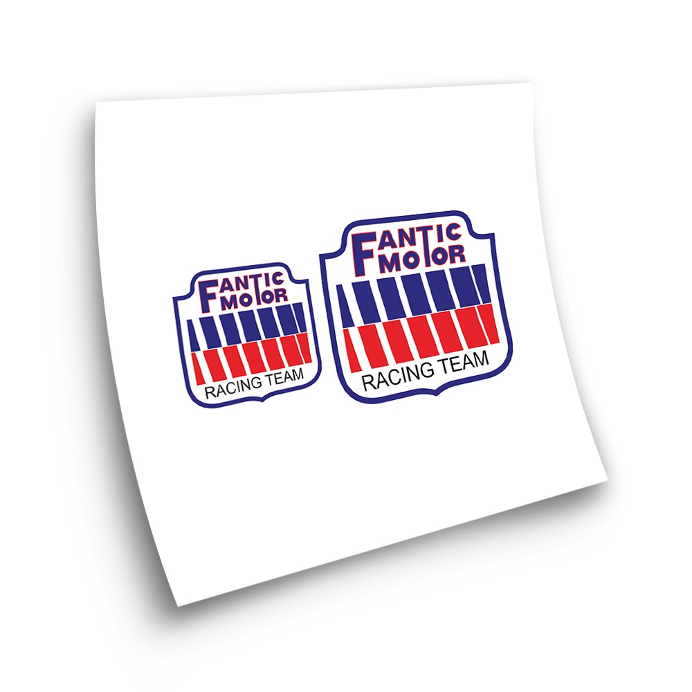Adesivi Per Motocicletta Fantic Stickern Racing Team - Star Sam