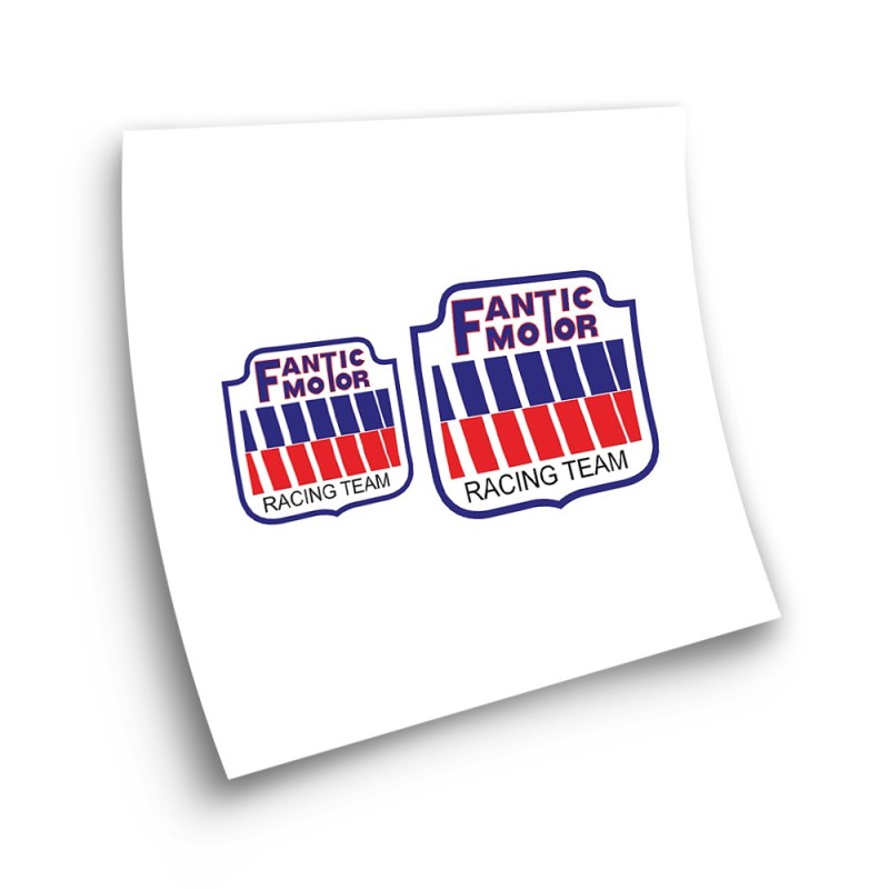 Autocolantes da Fantic Adhesivon Racing Team Motorcycle Stickers - Star Sam