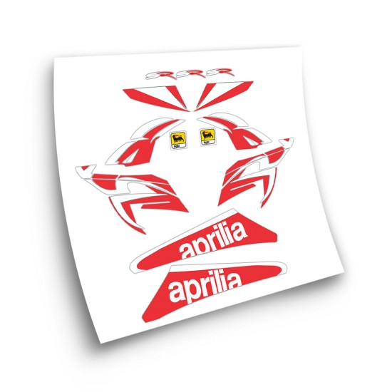 Stickers Aprilia SR 50 2009 Zwart - Star Sam