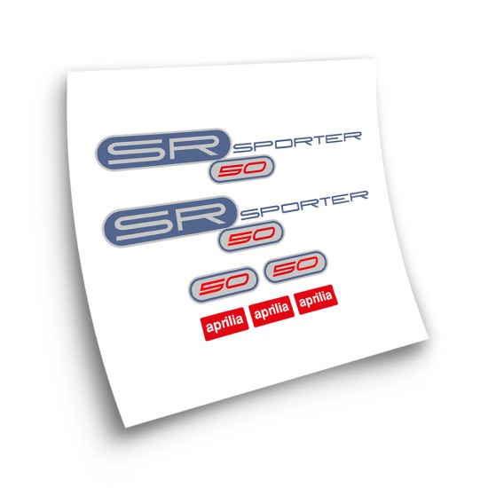 Stickers Voor Motorfiets Aprilia Aprilia SR 50 Sporter - Star Sam