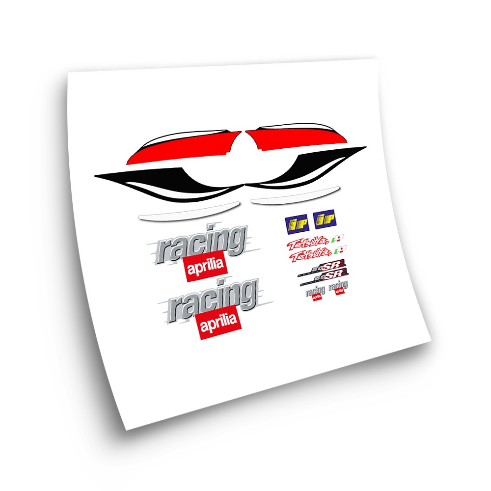 Aprilia SR 50 Tetsuya Harada Racing Motorbike Stickers  - Star Sam