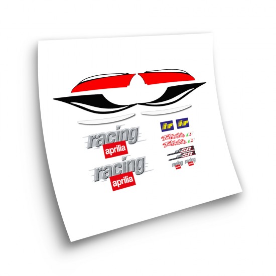 Motorfiets Stickers Aprilia SR 50 Tetsuya Harada Racing - Star Sam